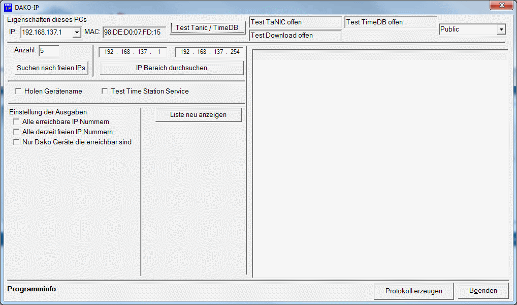 DAKO IP Programm